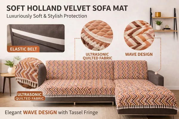 Gifts_Island_Velvet_3+2_Seater_L-Shape_Sofa_Striped_Cover_(Pack_Of_2_Brown_Wave)