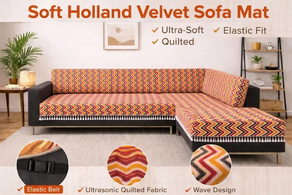 Gifts_Island_Velvet_3+3_Seater_L-Shape_Sofa_Striped_Cover_(Pack_Of_2_Maroon_Wave)