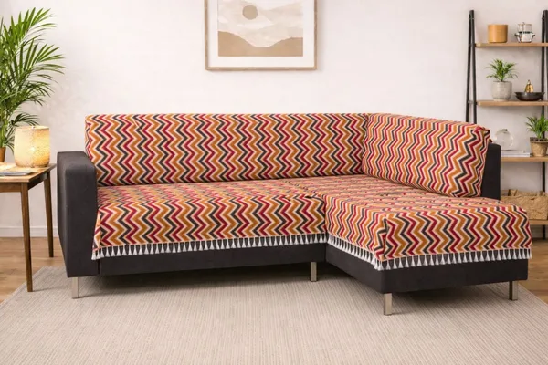 Gifts_Island_Velvet_3+2_Seater_L-Shape_Sofa_Striped_Cover_(Pack_Of_2_Maroon_Wave)