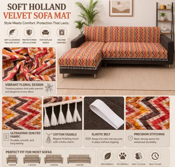 Gifts_Island_Velvet_3+2_Seater_L-Shape_Sofa_Striped_Cover_(Pack_Of_2_Maroon_Wave)