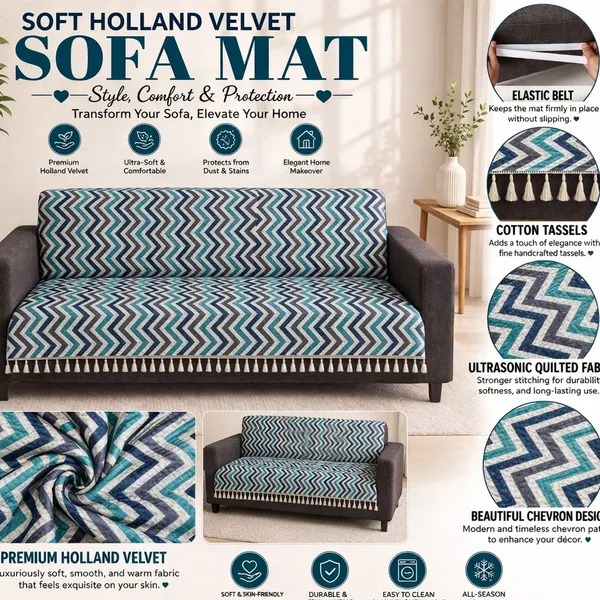 Gifts_Island_Velvet_2_Seater_Sofa_Striped_Cover_(_Blue_Wave)