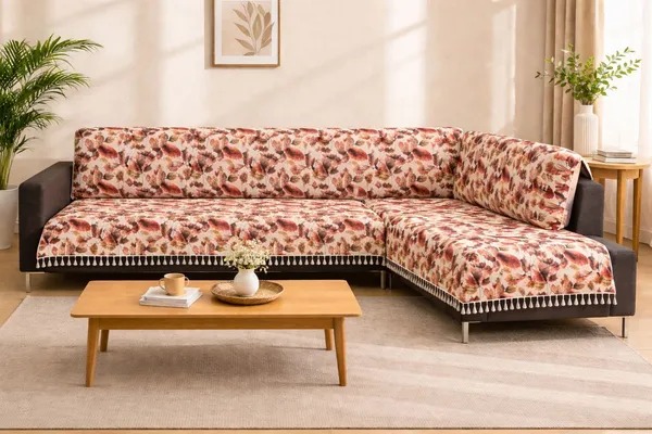 Gifts_Island_Velvet_3+2_Seater_L-Shape_Sofa_Floral_Cover_(_Maroon_Fur)
