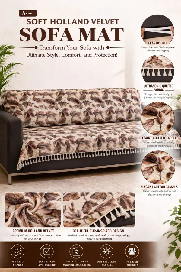 Gifts_Island_Velvet_4_Seater_Sofa_Floral_Cover_(_Brown_Fur)