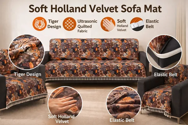Gifts_Island_Velvet_3+1+1_Seater_Sofa_Printed_Cover_(Pack_Of_3_Brown_Tiger)