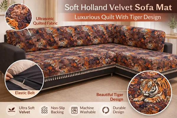 Gifts_Island_Velvet_3+3_Seater_L-Shape_Sofa_Printed_Cover_(Pack_Of_2_Brown_Tiger)