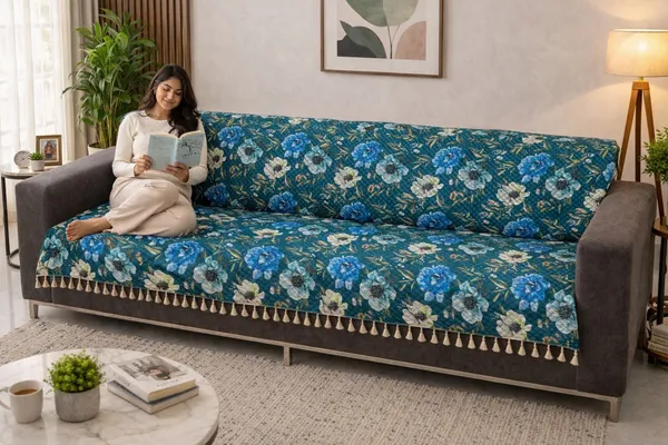Gifts_Island_Velvet_4_Seater_Sofa_Floral_Cover_(_Teal_Floral)