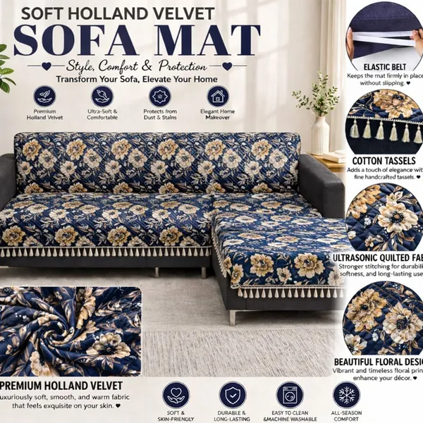 Gifts_Island_Velvet_3+2_Seater_L-Shape_Sofa_Floral_Cover_(Pack_Of_2_Navy_Floral)