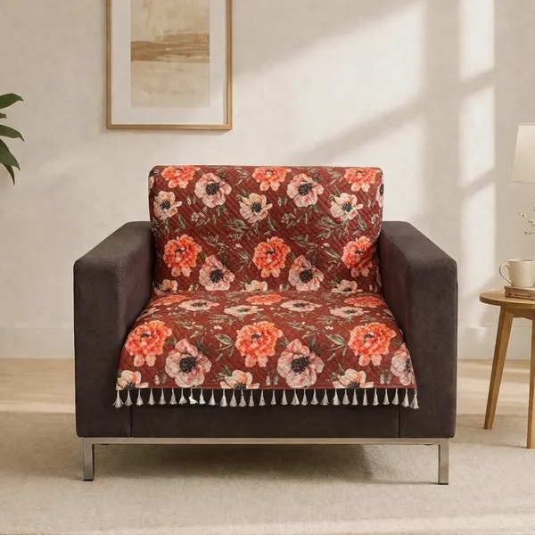 Gifts_Island_Velvet_1_Seater_Sofa_Floral_Cover_(_Maroon_Floral)