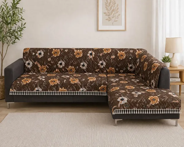 Gifts_Island_Velvet_3+3_Seater_L-Shape_Sofa_Floral_Cover_(Pack_Of_2_Brown_Floral)