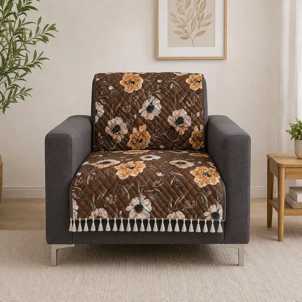 Gifts_Island_Velvet_1_Seater_Sofa_Floral_Cover_(_Brown_Floral)