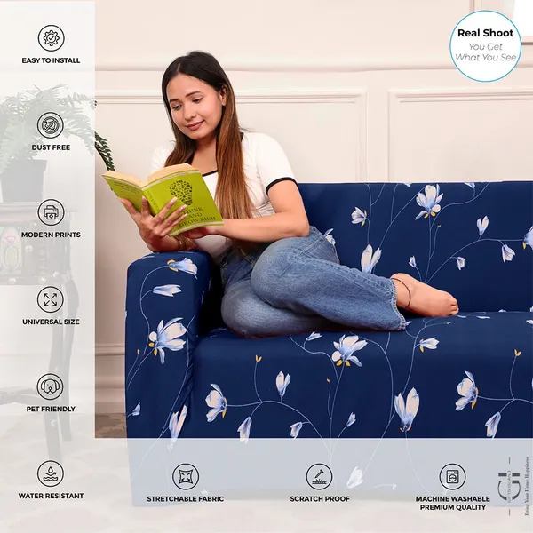 Gifts_Island_Polyester_Sofa_Floral_Cover_(_Blue)