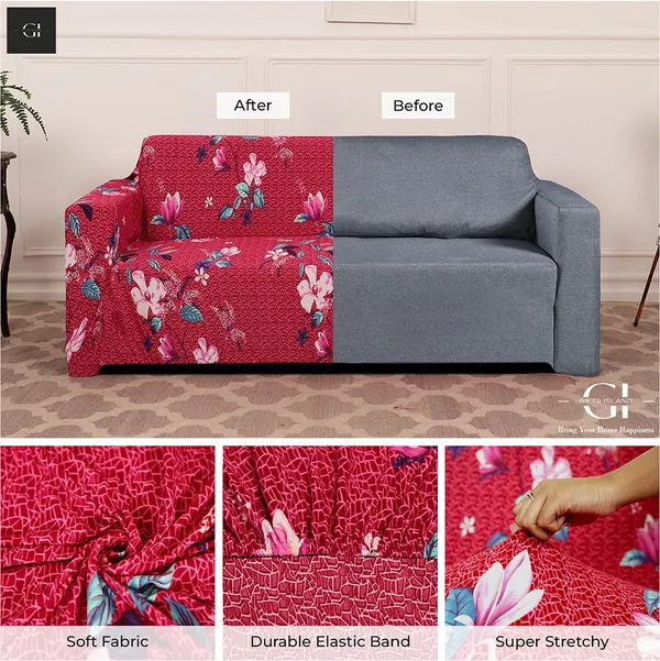 Gifts_Island_Polyester_Sofa_Floral_Cover_(_Maroon)