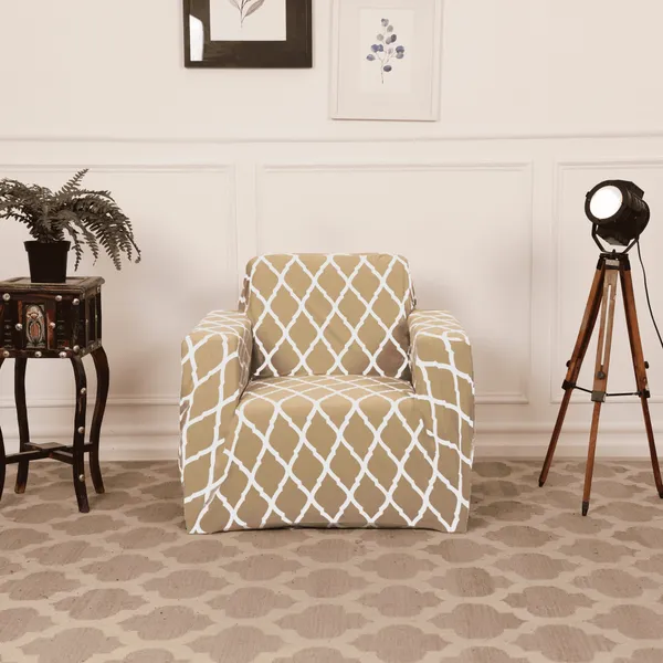Gifts_Island_Polyester_Sofa_Geometric_Cover_(_Beige)
