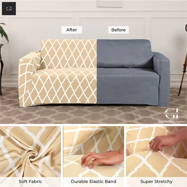 Gifts_Island_Polyester_Sofa_Geometric_Cover_(_Beige)