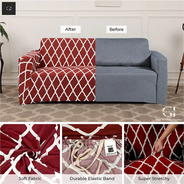 Gifts_Island_Polyester_Sofa_Geometric_Cover_(_Maroon)