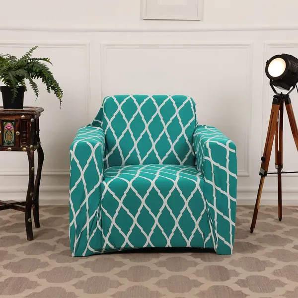 Gifts_Island_Polyester_Sofa_Geometric_Cover_(_Teal_Diamond)