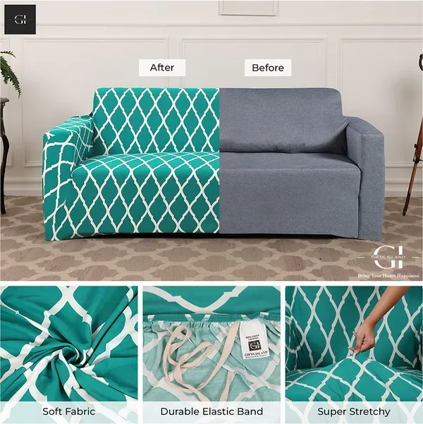 Gifts_Island_Polyester_Sofa_Geometric_Cover_(_Teal_Diamond)