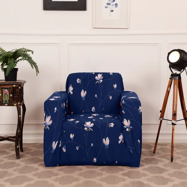 Gifts_Island_Polyester_Sofa_Floral_Cover_(_Blue)