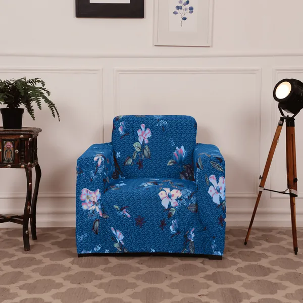 Gifts_Island_Polyester_Sofa_Floral_Cover_(_Blue)