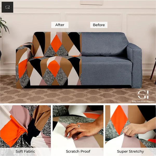 Gifts_Island_Polyester_3_Seater_Sofa_Geometric_Cover_(_Orange)