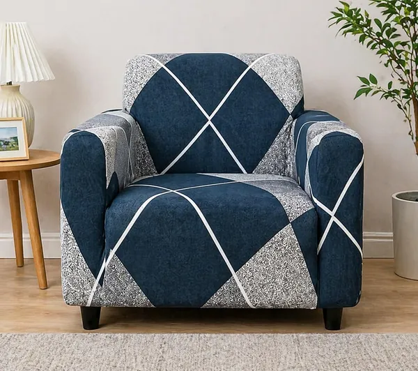 Gifts_Island_Polyester_3+1+1_Seater_Sofa_Blue_Rhombus_(Pack_Of_3_Blue_Rhombus)