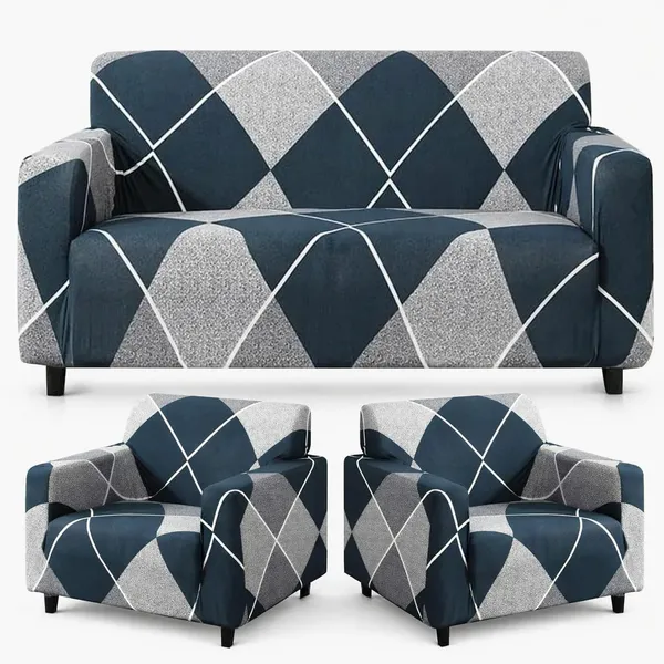 Gifts_Island_Polyester_3+1+1_Seater_Sofa_Blue_Rhombus_(Pack_Of_3_Blue_Rhombus)