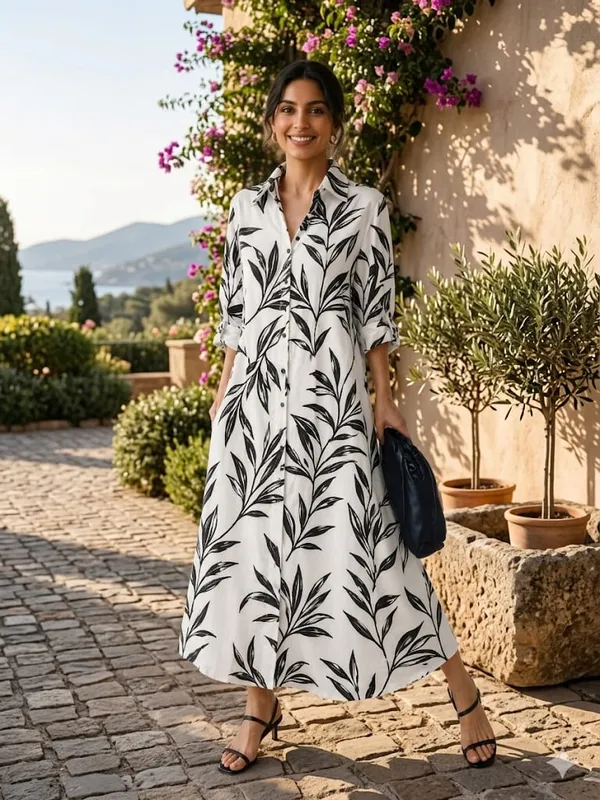 Urban_Flow_Leaf_Digital_Print_Shirt_Dress