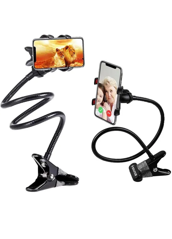 Flexible_Gooseneck_Mobile_Phone_Holder_Stand_With_Clip_Mount