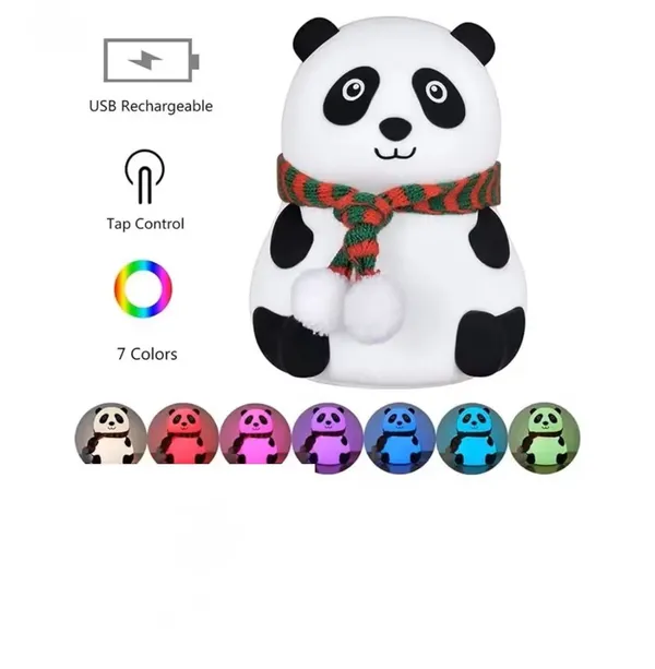 USB_Rechargeable_Panda_LED_Night_Light_With_Tap_Control_And_7_Color_Modes