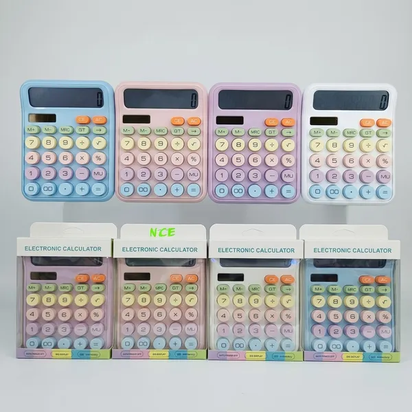 Gradient_Rainbow_Electronic_Calculator_-_Digit_Display_Desktop_Calculator_With_Large_Buttons