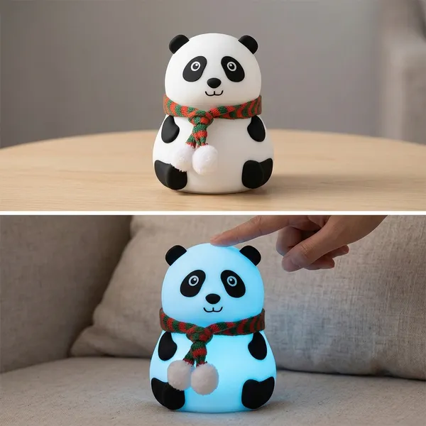 USB_Rechargeable_Panda_LED_Night_Light_With_Tap_Control_And_7_Color_Modes