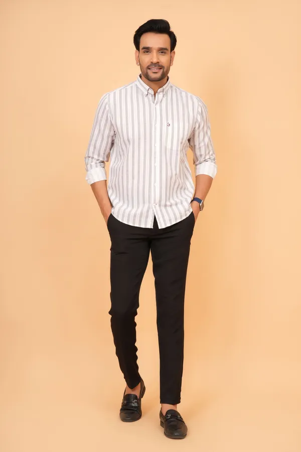 Beige_Striped_Cotton_Slim_Fit_Casual_Shirt_For_Men