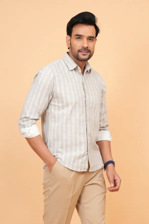 Beige_Striped_Linen_Blend_Slim_Fit_Shirt_For_Men