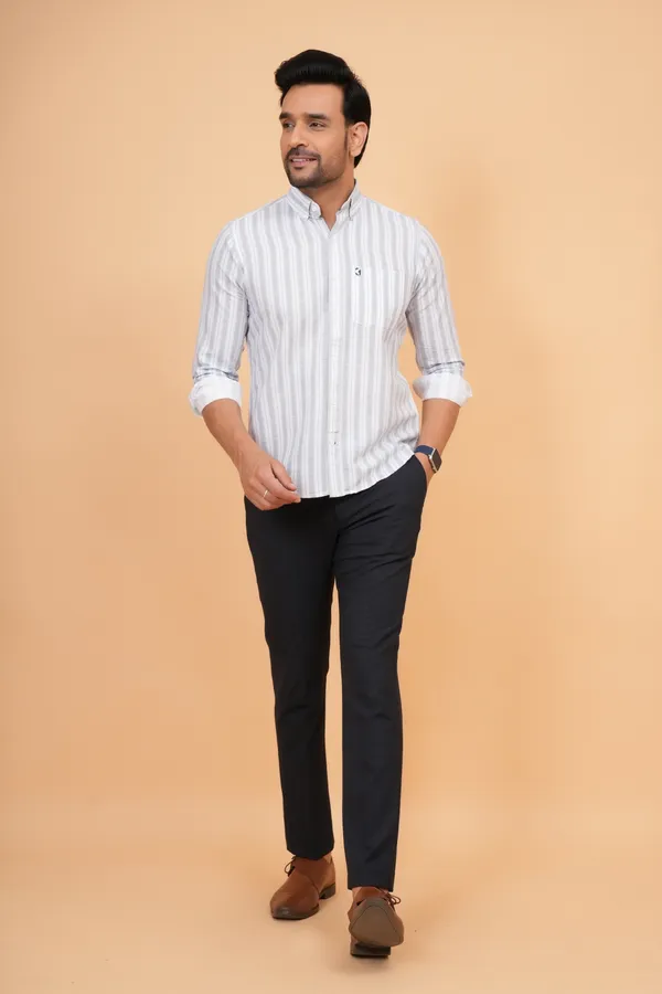 Grey_Striped_Cotton_Slim_Fit_Shirt_For_Men