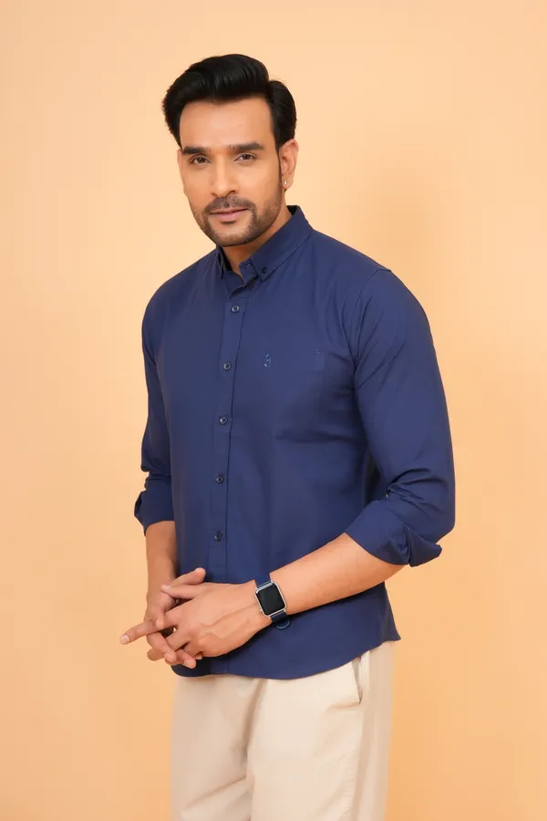 Navy_Blue_Cotton_Slim_Fit_Casual_Shirt_For_Men