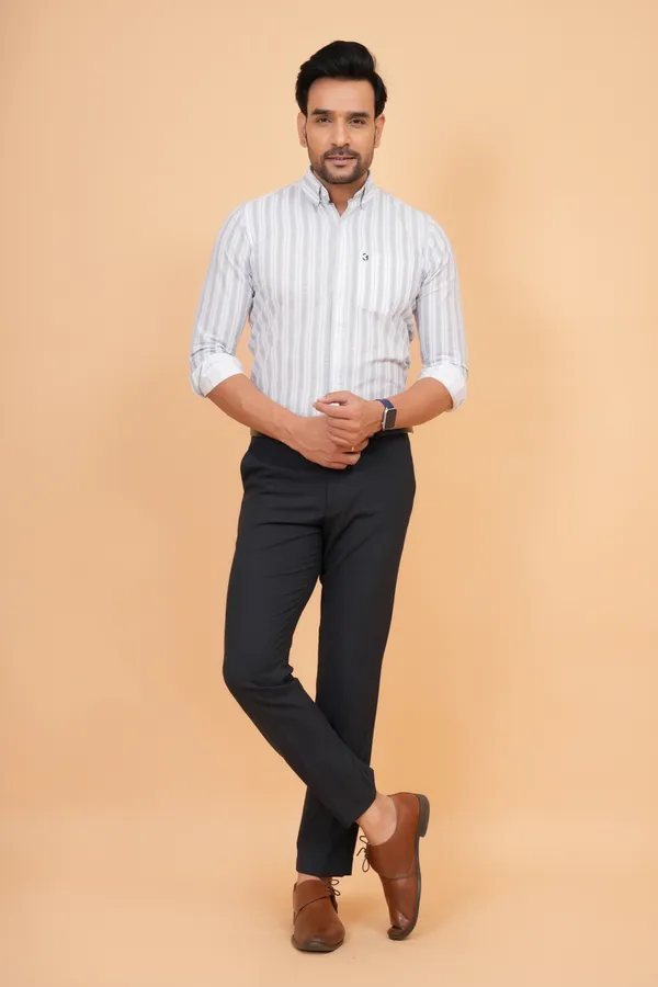Grey_Striped_Cotton_Slim_Fit_Shirt_For_Men