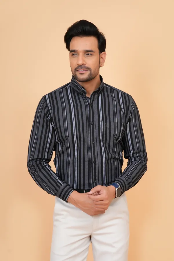 Black_Striped_Cotton_Regular_Fit_Full_Sleeve_Shirt_For_Men