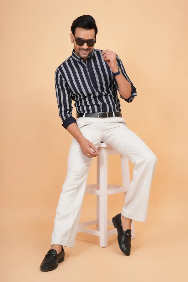 Navy_Blue_Striped_Cotton_Slim_Fit_Shirt_For_Men