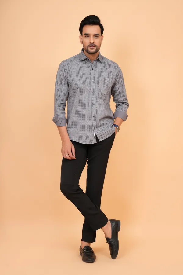 Grey_And_Black__Striped_Cotton_Slim_Fit_Formal_Shirt_For_Men_(Pack_of_2)