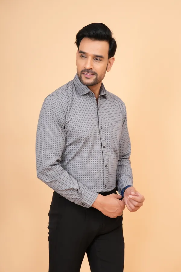 Grey_Printed_Cotton_Slim_Fit_Casual_Shirt_For_Men