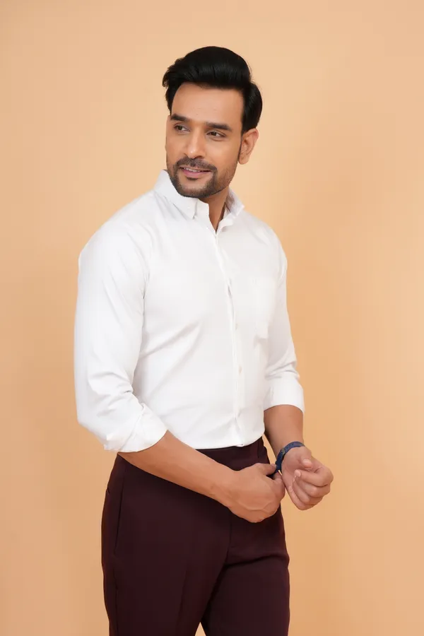 White_Cotton_Mandarin_Collar_Full_Sleeve_Shirt_For_Men