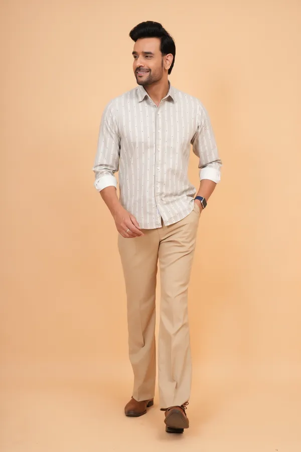 Beige_Striped_Linen_Blend_Slim_Fit_Shirt_For_Men