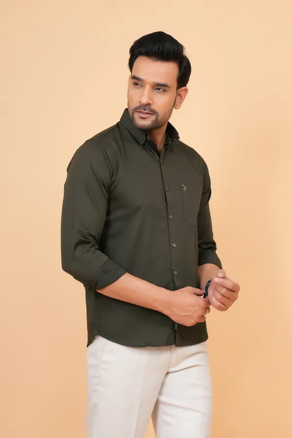 Olive_Green_Cotton_Regular_Fit_Full_Sleeve_Formal_Shirt_For_Men