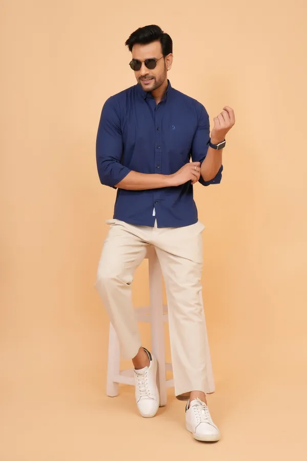 Navy_Blue_Cotton_Slim_Fit_Casual_Shirt_For_Men