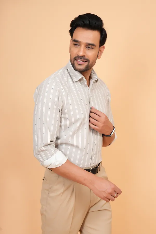 Beige_Striped_Linen_Blend_Slim_Fit_Shirt_For_Men