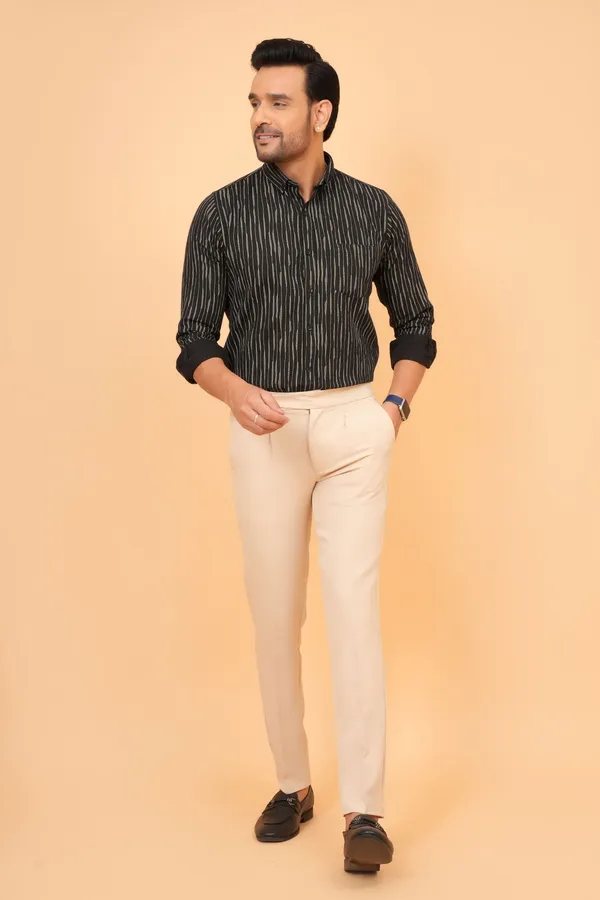 Black_Striped_Cotton_Slim_Fit_Formal_Shirt_For_Men