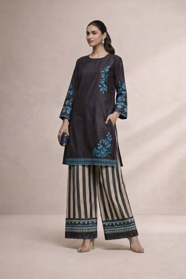 Navy_Blue_Korean_Bsy_Embroidered_Tunic_Palazzo_Set_For_Women