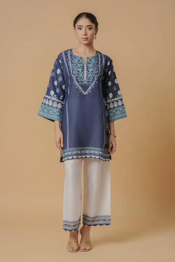 Navy_Blue_Korean_Bsy_Straight_Kurta_Set_For_Women