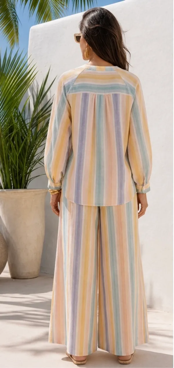 Pastel_Linen_Relaxed_Striped_Shirt_And_Palazzo_Set_For_Women