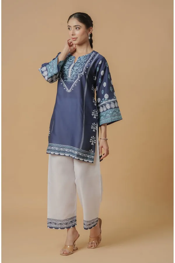 Navy_Blue_Korean_Bsy_Straight_Kurta_Set_For_Women